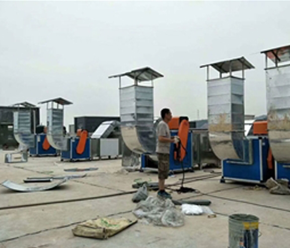 上海連鎖商超排煙通風(fēng)工程